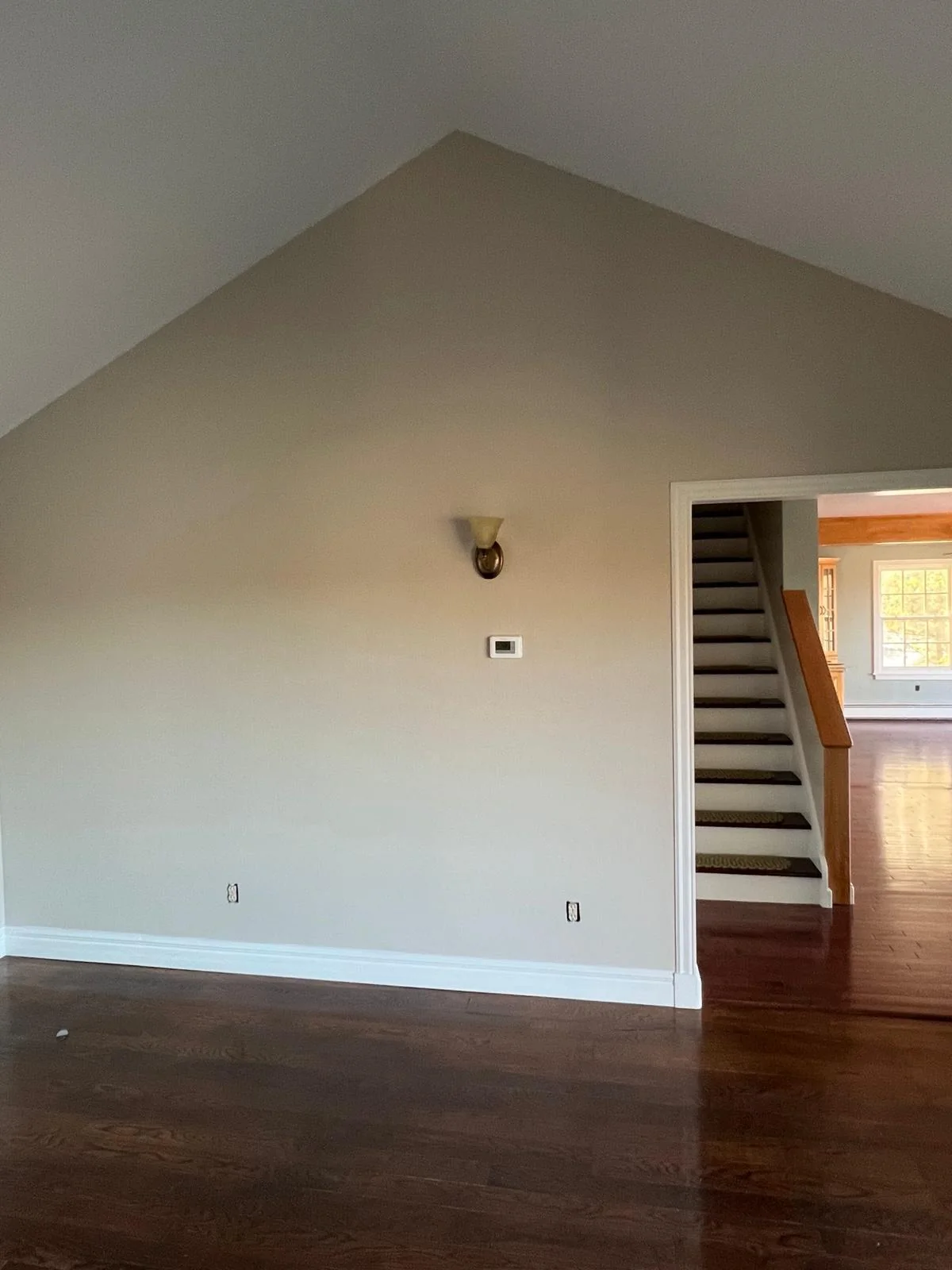 Interior finish work